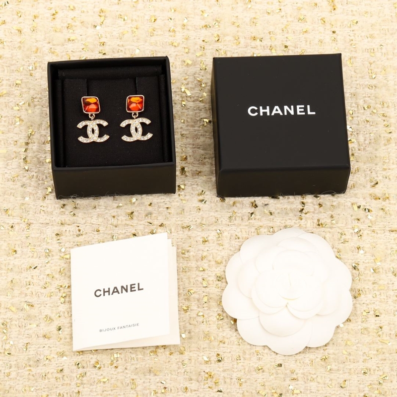 Ch*el earrings